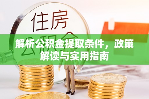 河池解析公积金提取条件，政策解读与实用指南