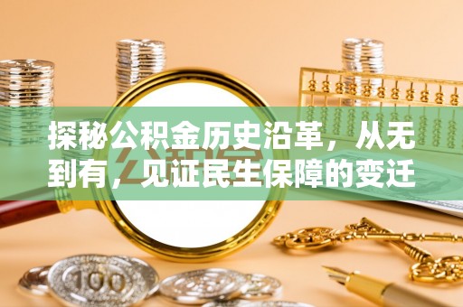 河池探秘公积金历史沿革，从无到有，见证民生保障的变迁