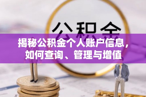 河池揭秘公积金个人账户信息，如何查询、管理与增值