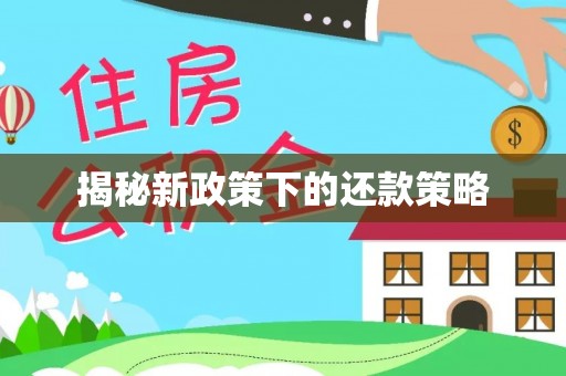 河池揭秘新政策下的还款策略