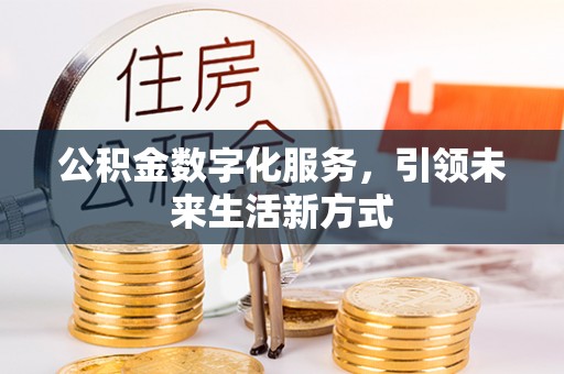 河池公积金数字化服务，引领未来生活新方式