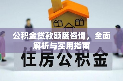 河池公积金贷款额度咨询，全面解析与实用指南