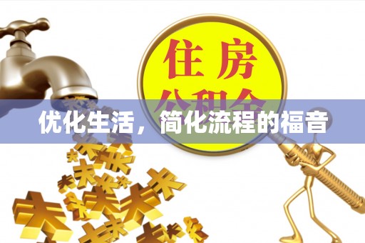 河池优化生活，简化流程的福音