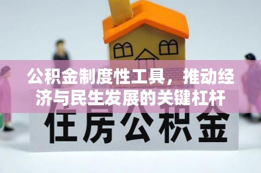 河池公积金制度性工具，推动经济与民生发展的关键杠杆