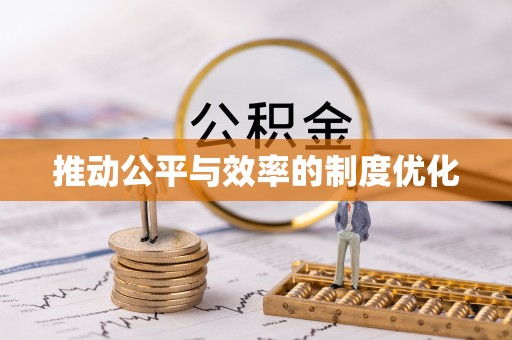 河池推动公平与效率的制度优化
