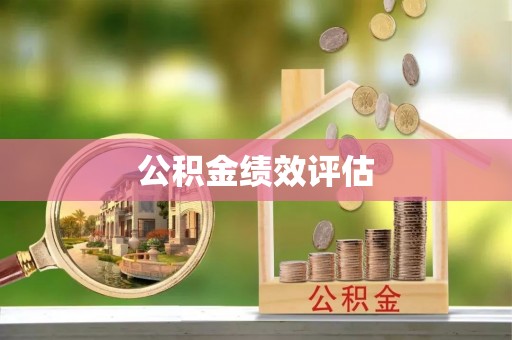 河池公积金绩效评估