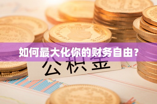 河池如何最大化你的财务自由？