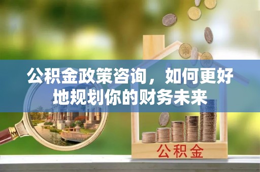 河池公积金政策咨询，如何更好地规划你的财务未来