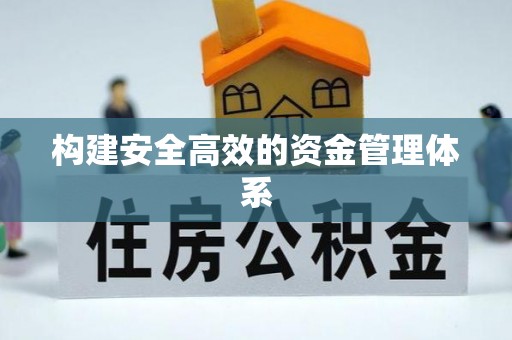 河池构建安全高效的资金管理体系