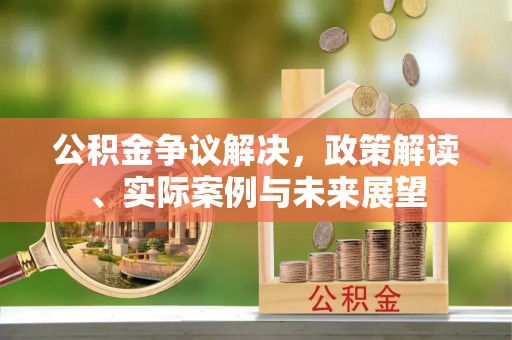 河池公积金争议解决，政策解读、实际案例与未来展望