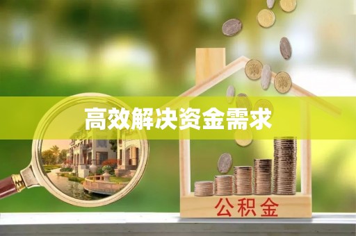 河池高效解决资金需求