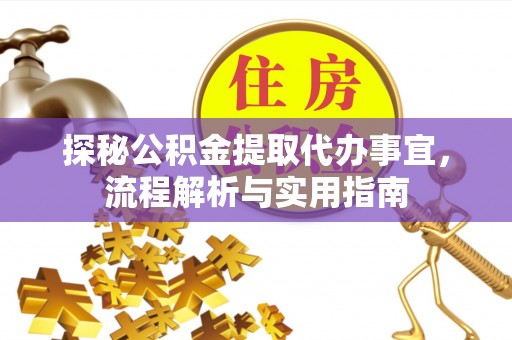 河池探秘公积金提取代办事宜，流程解析与实用指南