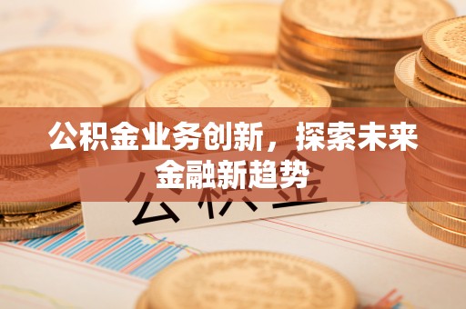 河池公积金业务创新，探索未来金融新趋势