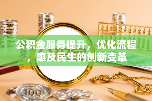 河池公积金服务提升，优化流程，惠及民生的创新变革