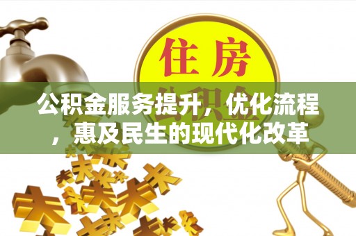 河池公积金服务提升，优化流程，惠及民生的现代化改革
