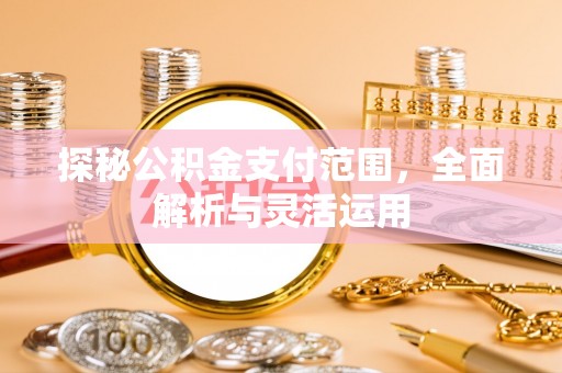 河池探秘公积金支付范围，全面解析与灵活运用