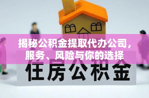 河池揭秘公积金提取代办公司，服务、风险与你的选择