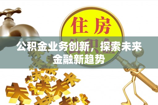 河池公积金业务创新，探索未来金融新趋势